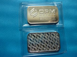 Ohio Precious Metals 1 Ounce (31.  103g).  999+% Pure Fine Silver Bar photo