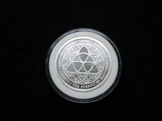 Sbss 2012 Trivium 1 Oz 999 Fine Silver Round Bullion Aocs Rare Money Coin photo