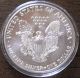 1987 Uncirculated American Silver Eagle Dollar 1 Oz.  999 Fine Silver Silver photo 1