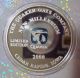 Quaker Oats Enameled.  999 Silver Coin Bar Bullion With Case Silver photo 1