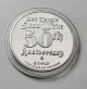 Disney Snow White Sneezy 50th Anniversary 1 Oz.  999 Fine Silver Coin Case Silver photo 2