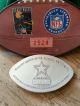 Emmitt Smith 1oz.  999 Fine Silver Football Shaped Medallion Dallas Cowboys Silver photo 3