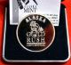 Alaska 1997 Centennial Gold Panner Medallion.  999 Silver 1 Oz.  Proof W/ Silver photo 2