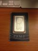 Pamp Suisse One Troy Ounce Pure Silver.  999 Silver Bar.  Lady Fortuna Design. Silver photo 2