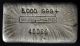 Engelhard 5 - Oz Silver Bar - Very Early Old Pour Priority Silver photo 2