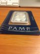 Pamp Suisse One Troy Ounce Pure Silver.  999 Bar In Assay 2nd Day Silver photo 10