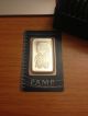 Pamp Suisse One Troy Ounce Pure Silver.  999 Bar In Assay 2nd Day Silver photo 1