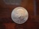 Silver Eisenhower Dollar 1971 Coin Round One Dollar Us Eagle Silver photo 4