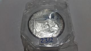 2312 Rare Sovereign Nation Of The Navajo Tribe -.  999 Fine Silver Round photo