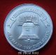 Solid Silver Round 1 Troy Oz A - Mark Life Liberty Bell American Eagle.  999 Bu Silver photo 3