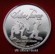 Solid Silver Round 1 Troy Oz Silvertowne Poker Chip Pete.  999 Pure Proof - Like Bu Silver photo 3