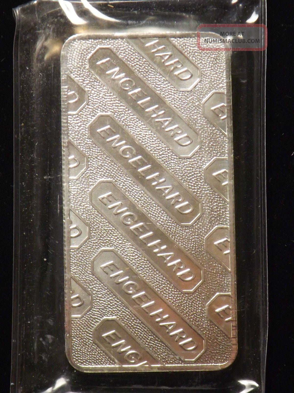 Engelhard 10 Ounce 999 Fine Silver Bar