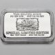 Space Shuttle Discovery Mission Xii 1 Troy Oz.  999 Silver Bar Ingot Silver Mine Silver photo 1