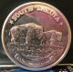 1987 One Troy Ounce Silver South Dakota Round Coin.  999 Fine Silver Rare Silver photo 2