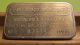 1973 Hand Etched Vice President Spiro T.  Agnew Engelhard Silver Bar 456 Of 1000 Silver photo 3