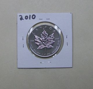 2010 Silver Maple Coin - 1 Troy Oz. photo