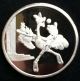 1 Oz.  999 Fine Silver Fantasia 1940 - 1990 50th Anniversary Round Silver photo 1