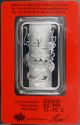 2012 Pamp Suisse Year Of The Dragon 1oz Silver Art Bar In Assay. Silver photo 1