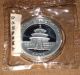 2002 Chinese China Panda Coin.  999 Fine Silver 1 Troy Oz.  10 Yuan Silver photo 1