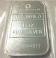 1 Oz Year Of The Snake Silver Bar (rand Refinery).  999 Fine Silver photo 1