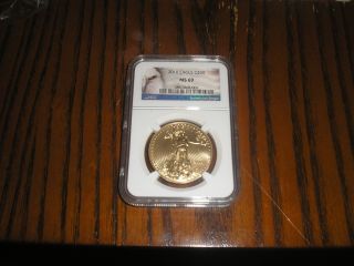 2010 1 Oz American Eagle Gold Coin Ngc Ms69 photo