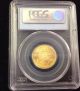 Pcgs Ms70 2007 - W $10 Gold American Eagle 1/4 Ounce Burnished Mintage 12,  766 Gold photo 1