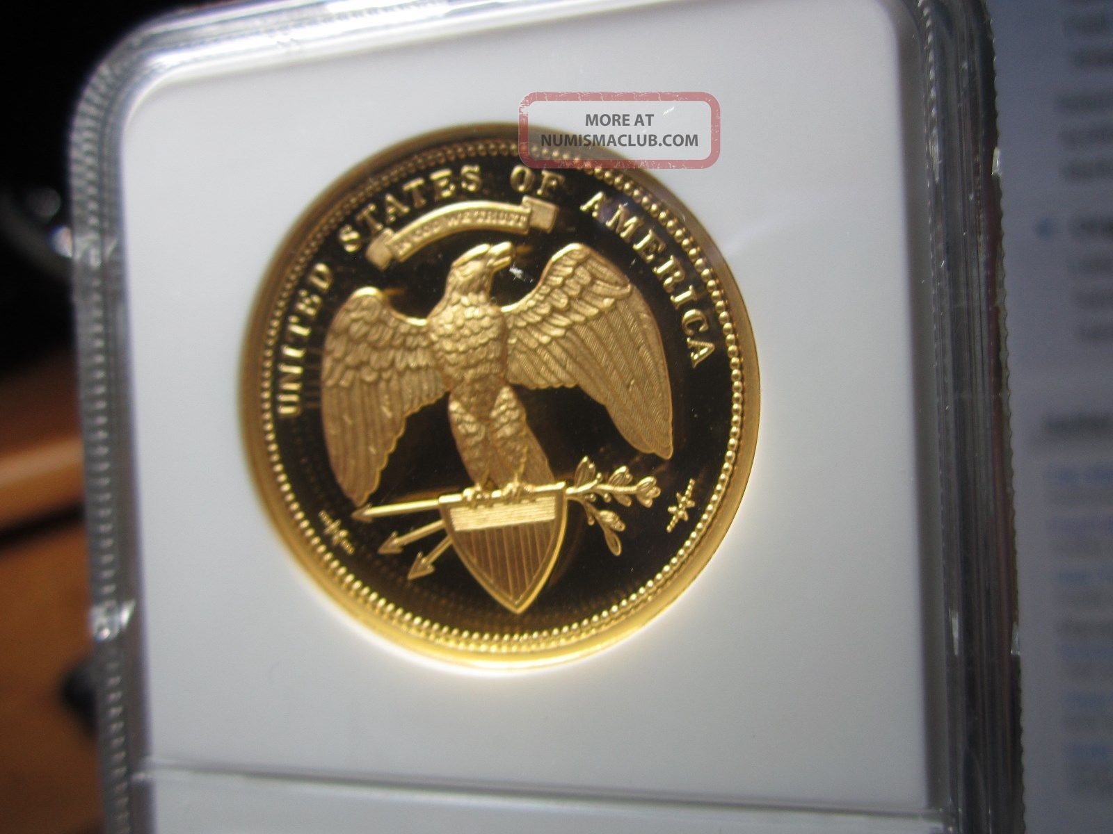 1 Oz Gold Coin 100 Gold Union Proposed Design Change Struck In