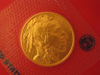 2011 - F 1 Oz $50 Gold Buffalo Us Bullion Coin.  9999 Fine Brilliant Uncirculated Bu photo