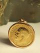 Australian 1914 (m) Gold Sovereign Full Sovereign In 9ct Gold Setting 9.  37 Gram Gold photo 5