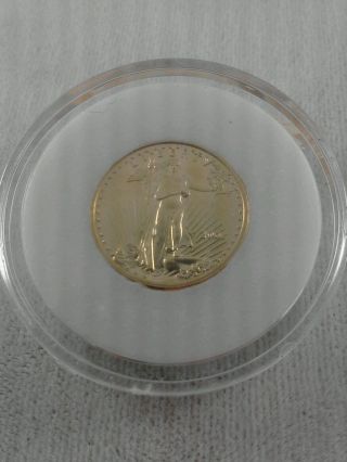 2004 American Eagle1/10 Oz.  999 Fine Gold Coin photo
