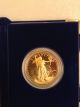 Gold 1986 W $50 American Eagle 1 Ounce Proof And Gold photo 2