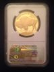 2010 W $50 Pf70 Proof Buffalo.  9999 Gold Coin Early Release Ultra Cameo Ngc Gold photo 1