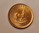1982,  ¼ Oz Fine Gold Bullion Coin,  South Africa Krugerrand Gold photo 2