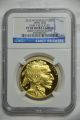 2013 - W $50 Proof Gold Buffalo Rare 100th Anniversary Ngc Pf70 E.  R.  Blue Label Gold photo 1