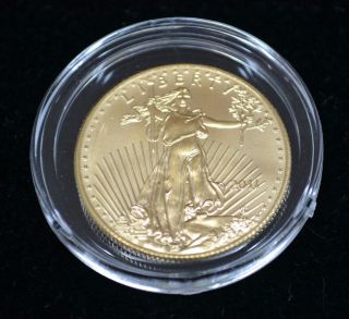 2011 American Gold Eagle One - Half 1/2 Ounce Bullion Coin $25 Gold Coin photo