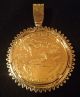 1993 - W Us Fine Gold American Eagle 1 Ounce $50 Dollar Coin Key - Date 24k Pendant Gold photo 3