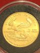 1986 1/4 Oz $10 American Gold Eagle Coin First Year Of Series (mcmlxxxvi) Gold photo 2