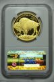 2013 - W $50 Proof Gold Buffalo Rare 100th Anniversary Ngc Pf70 E.  R.  Buffalo Label Gold photo 3