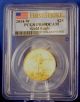 2014 W $25 American Eagle 1/2 Oz.  Gold Proof Pcgs Pr69dcam First Strike Gold photo 1