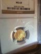 2002 American Gold Eagle $5 Ngc Ms69 1/10 Oz.  + Bonus Error Coin No Re Gold photo 9