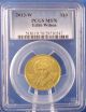 2013 W Edith Wilson 1st Spouse Series ½ Oz.  $10 Gold Uncirculated Specimen Ms70 Gold photo 1