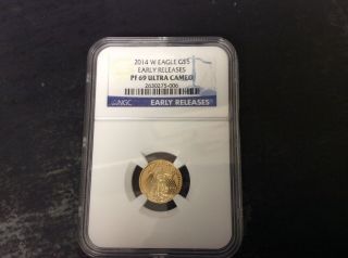 2014 - W $5 Gold Eagle 