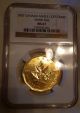 2007 Canada Maple Leaf $200 1 Oz 99999 Fine Gold Coin Ngc Graded & 99.  999% Pure Gold photo 1