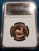 2013 Gold Proof South African Krugerrand 1/2 Oz Very Rare Pf70 Ngc Gold photo 1
