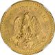 Mexico 1947 Gold 50 Pesos Restrike Ngc Ms - 65 (1.  2056 Oz.  Gold) Gold photo 2
