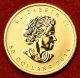 Canadian Gold Maple Leaf 2014 1 Oz.  999% Bu Great Collector Coin Gift Gold photo 1