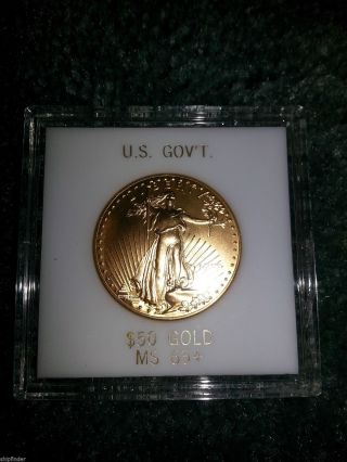 1999 Gold American Eagle Gold Coin - - U.  S.  - Ms65+ - $50.  00 - 1oz.  - Uncirc photo