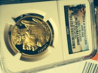 2014 American Buffalo Gold Proof 1oz Coin photo
