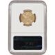 2014 American Gold Eagle (1/4 Oz) $10 - Ngc Ms70 - First Releases - Gold Label Gold photo 1