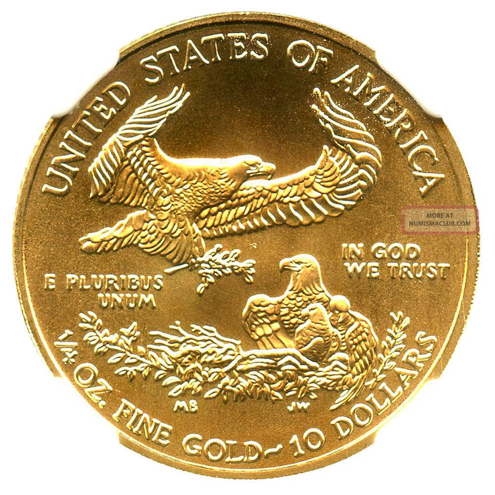 2012 Gold Eagle $10 Ngc Ms70 (early Releases) American Gold Eagle Age